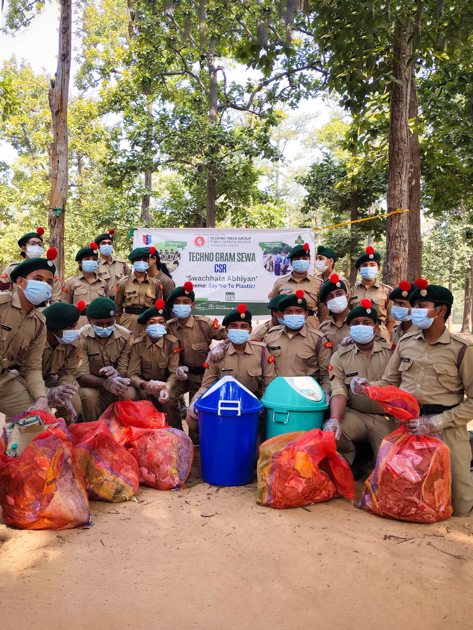 mission clean shantiniketan